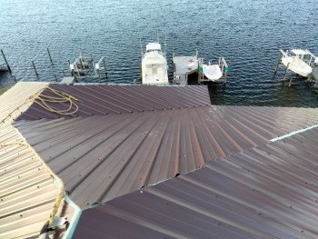Flat roof repair project completed in Pensacola, FL