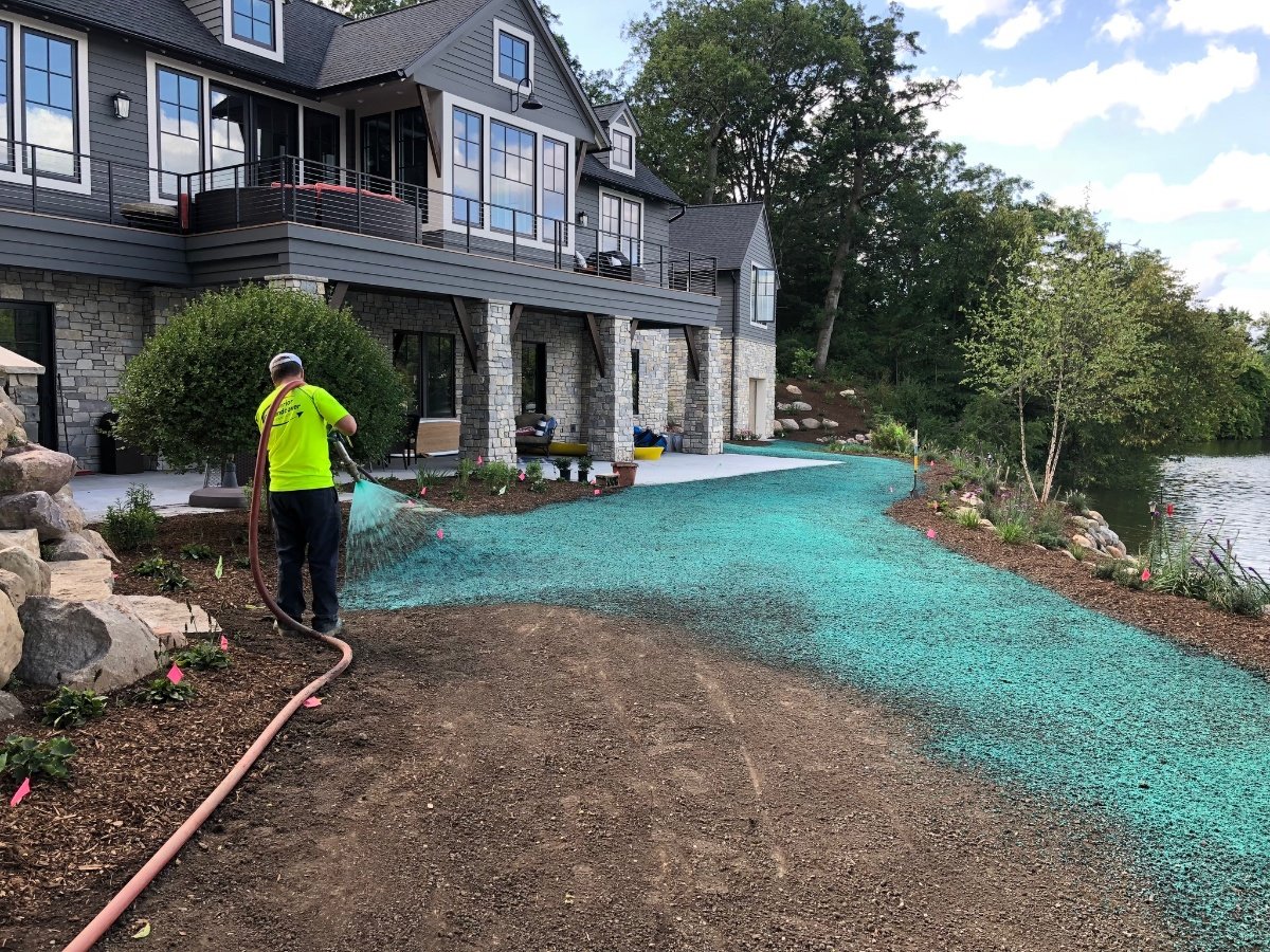 Hydroseeding service in Austin, TX by Natural HydroSeeding LLC