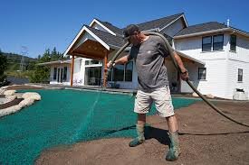 Hydroseeding and erosion control in Austin, Texas